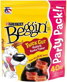 Purina Beggin' Strips Thick Cut Hickory Smoke Flavor