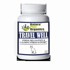 Travel Well - Stress, Relaxation & Calming Stress Support* For Dogs And Cats On The Go* (size: Cat / 150 caps/ 250 mg/ Size 3)
