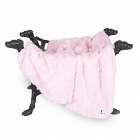 Bella Dog Blanket (Color: Baby Pink, size: large)