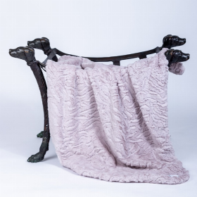 Cuddle Dog Blanket (Color: Pink Ice, size: Throw)