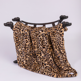 Cashmere Dog Blanket (Color: Leopard, size: small)