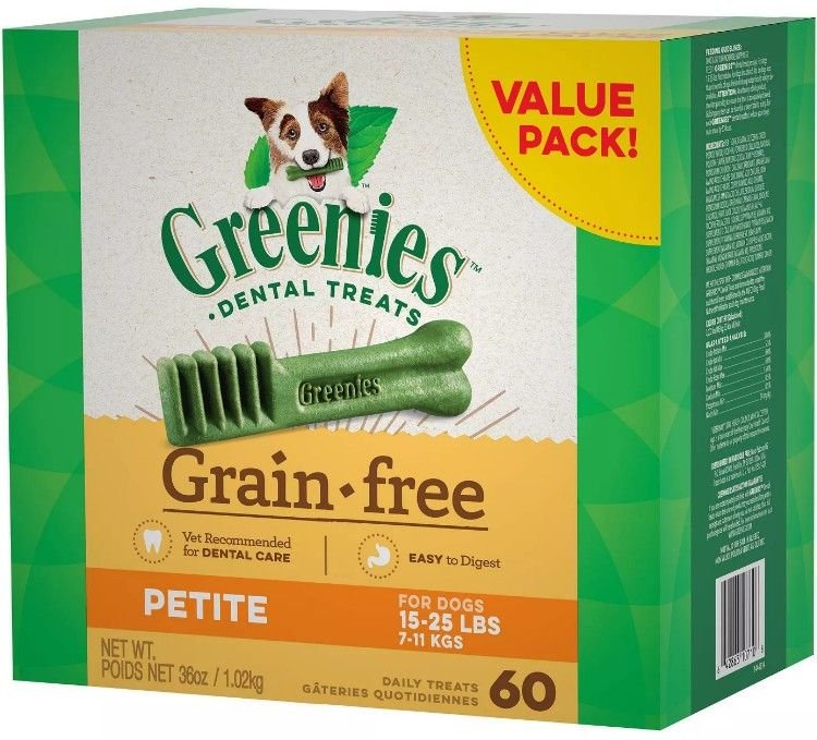 Greenies Grain Free Dental Dog Treat Greenies Grain Free Dental Dog Treat